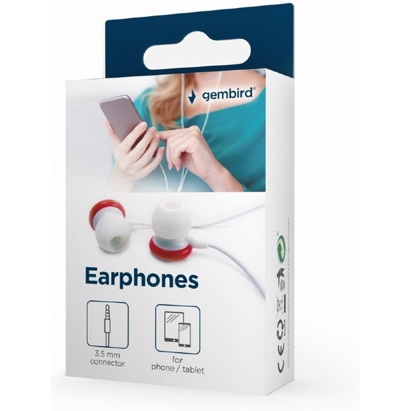 Наушники Gembird MHP-EP-001-R