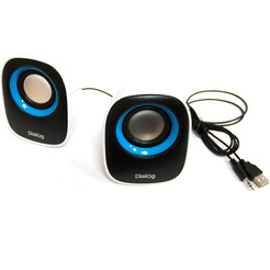Акустическая система Dialog AC-06UP Black-White