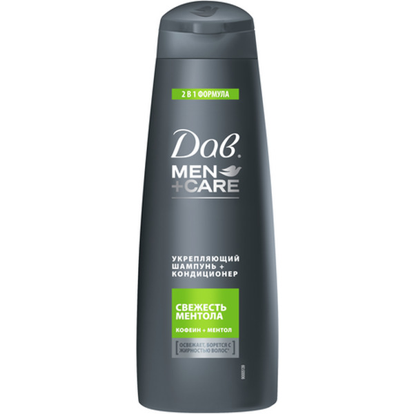 Шампунь-кондиционер ДАВ MEN+CARE Свежесть ментола 380мл