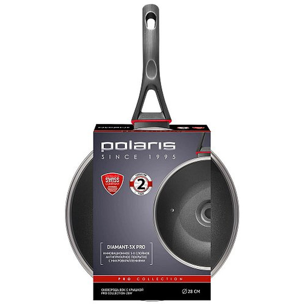 Сковорода WOK Polaris PRO collection-28W