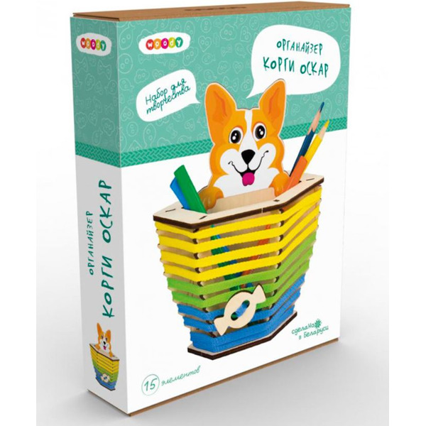 3Д-пазл Woody Корги Оскар 02802