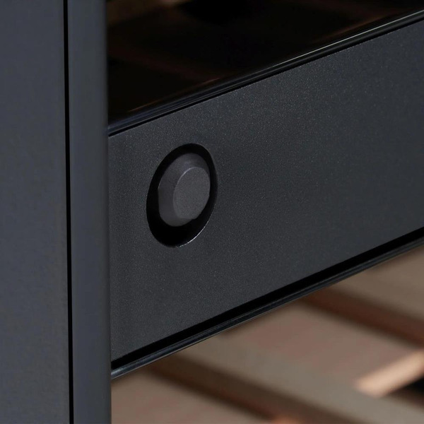 Винный шкаф Hyundai HBWC 0865 DCT (чёрный)