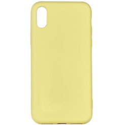 Бампер BINGO LiquidI TPU для APPLE iPhone X/XS Желтый