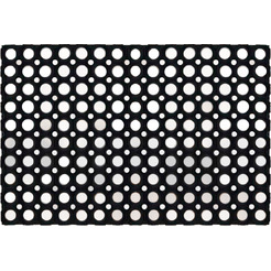 Придверный коврик Sundays Home Ячейка 80x120x1.6 см 92247 (черный)