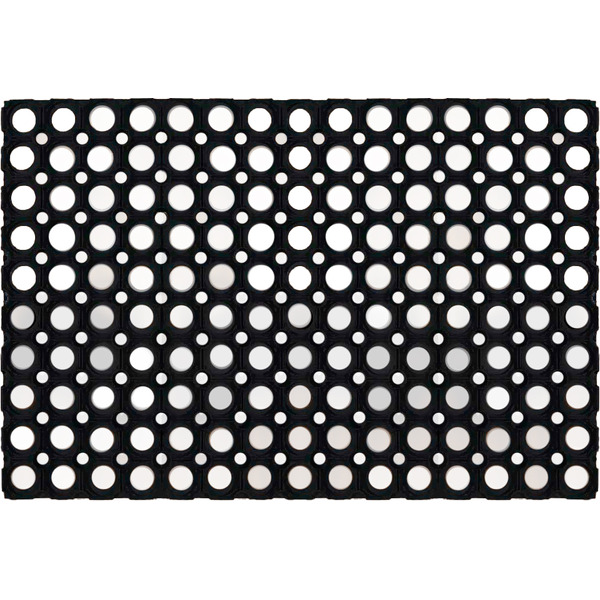 Придверный коврик Sundays Home Ячейка 80x120x1.6 см 92247 (черный)