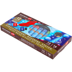 Краски масляные водоразбавимые BRAUBERG ART 192290