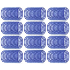 Бигуди-липучки Dewal d 40 мм R-VTR3 (12шт, синий)