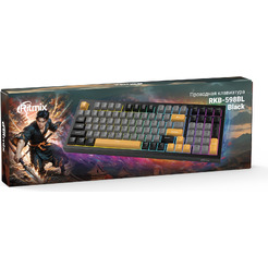 Клавиатура Ritmix RKB-598BL (черный/серый)