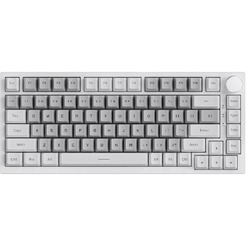 Компьютерная клавиатура AJAZZ AK820 (бело-серая)