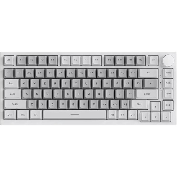 Компьютерная клавиатура AJAZZ AK820 (бело-серая)