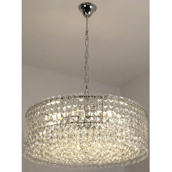 Люстра Estares Diona 10хЕ14-600х810-CHROME/CRYSTAL-220-IP20