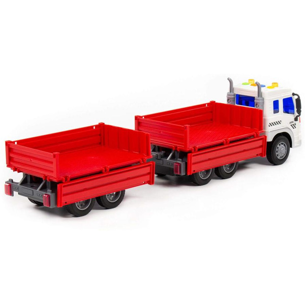 Автомобиль бортовой с прицепом Полесье 93110 Сити