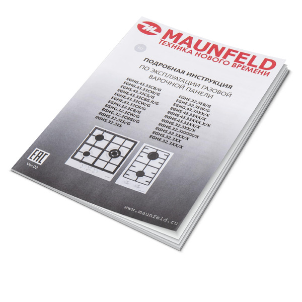 Газовая варочная панель MAUNFELD EGHS.43.33CS/G
