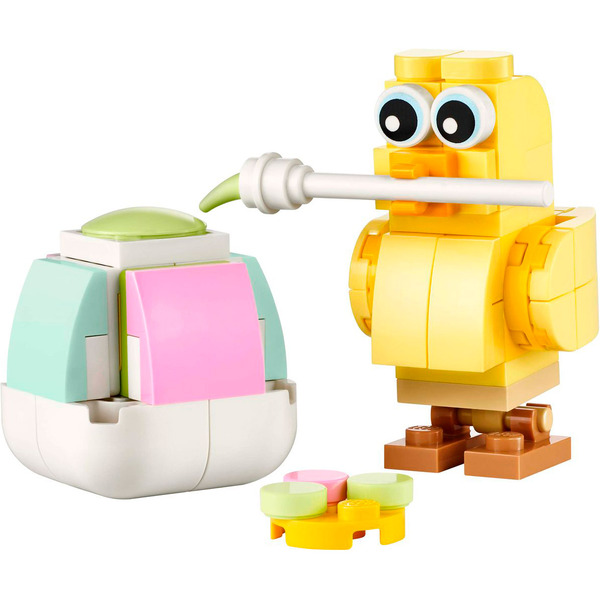 Конструктор LEGO Creator 3 в 1 30690 Цыпленок раскрашивает пасхальное яйцо