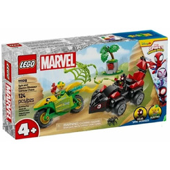 Конструктор LEGO Marvel Погоня Диногонщика Спина за Электро 11198