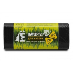 Мешки для мусора Ромашка ЕЛР30-20/50 (20 шт)