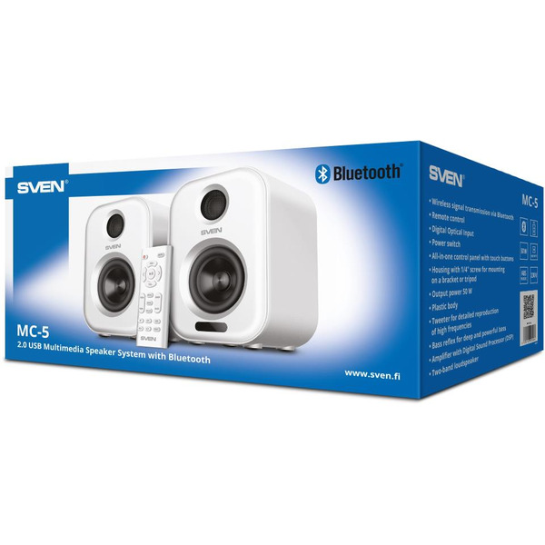 Акустическая система Sven MC-5 (SV-022525, белый)