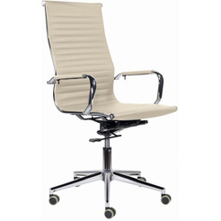 Кресло Brabix Premium Intense EX-531 (экокожа/хром бежевый)