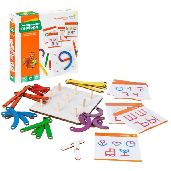 Нвстольная игра GENIO KIDS Геоборд
