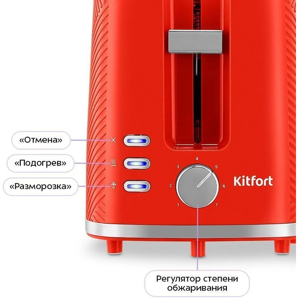 Тостер Kitfort КТ-9867