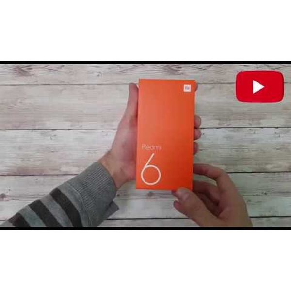 Смартфон XIAOMI Redmi 6 3GB/32GB Gold EU