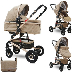 Коляска LORELLI Alba Dark Beige
