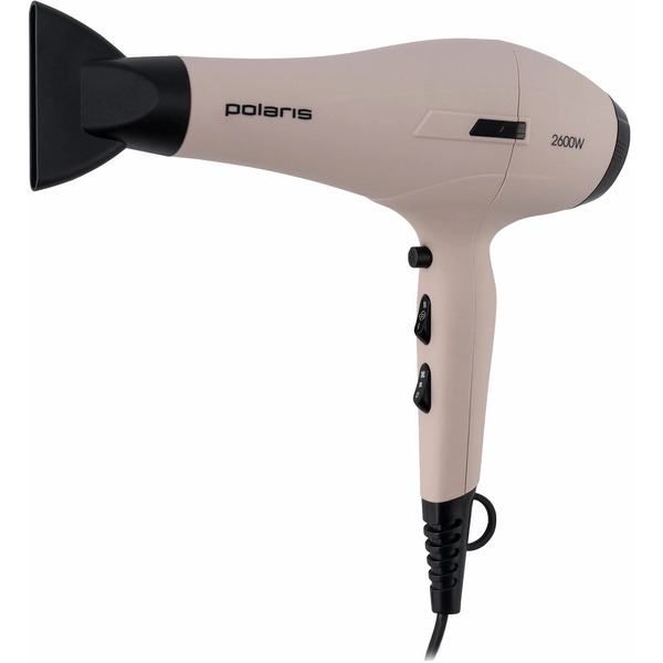 Фен POLARIS PHD 2600ACi Salon Hair (пыльный розовый\черный)