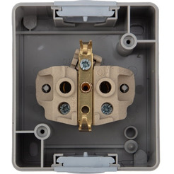 Розетка одноместная KRANZ INDUSTRIAL KR-78-0612