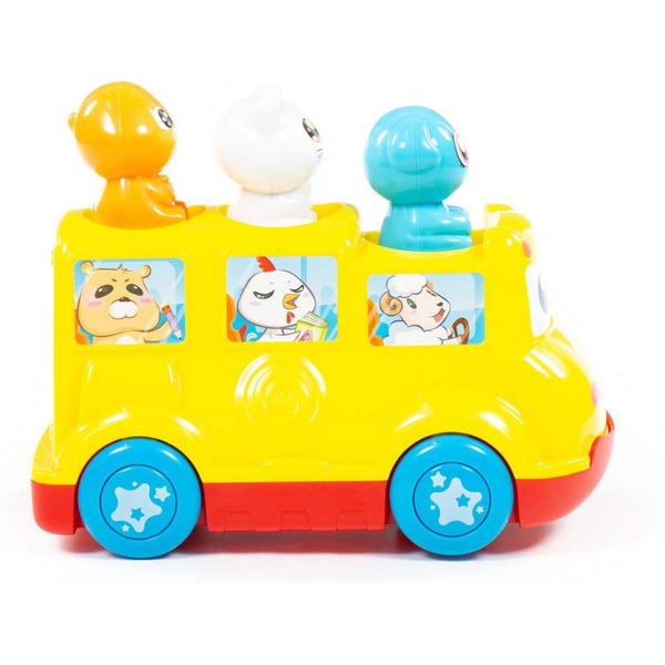 Интерактивная игрушка Полесье Школьный автобус 77080