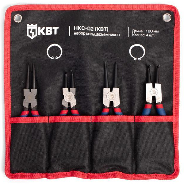 Набор пассатижей КВТ Мастер НКС-02