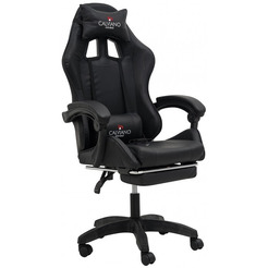 Игровое кресло Calviano 1583 (черное, вибромассажное)