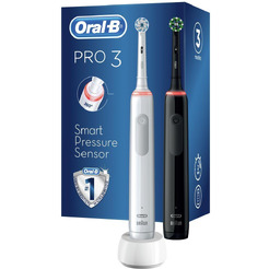 Электрическая зубная щетка Braun Oral-B Pro 3 Duo (D505.523.3H) 2 шт
