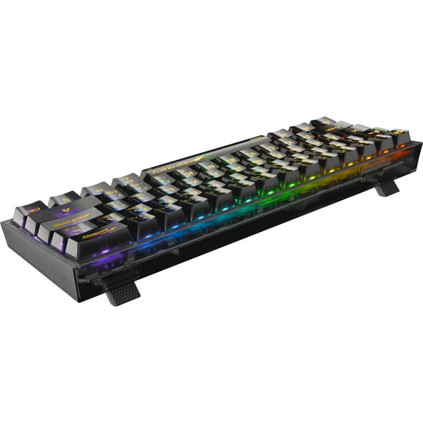 Клавиатура Redragon Fizz (черный/прозрачный) 71737