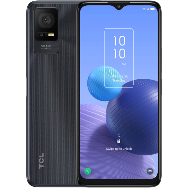 Смартфон TCL 408 T507U 4/128GB (серый)