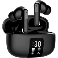 Беспроводные наушники Venso VT-717 (черный, с блоком питания)