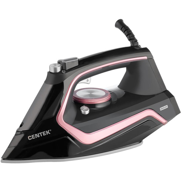 Утюг CENTEK CT-2313 (черный/розовый)