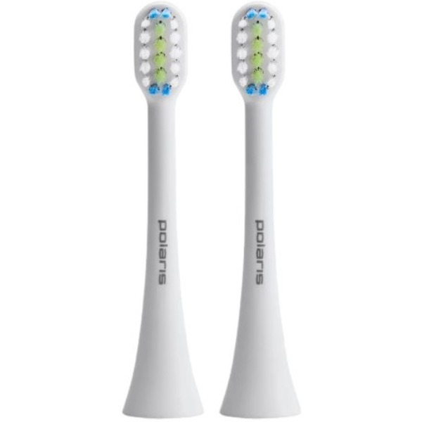 Сменные насадки для щетки POLARIS TBH 0105 M 2 шт. (белый)