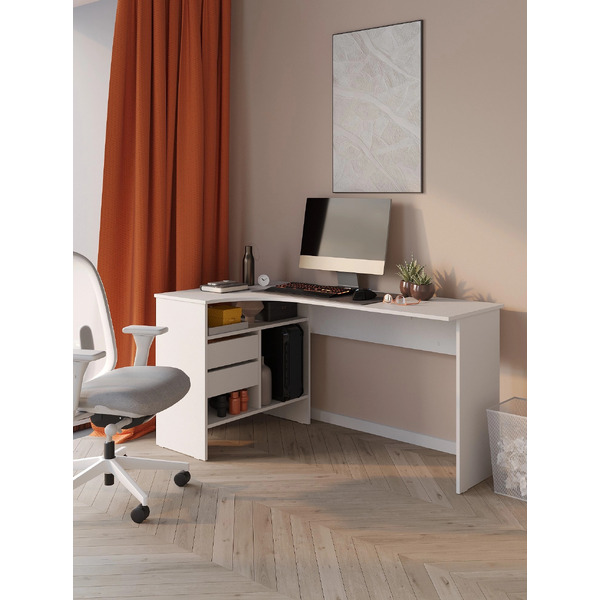 Стол Сокол СПм-25 (левый, белый)