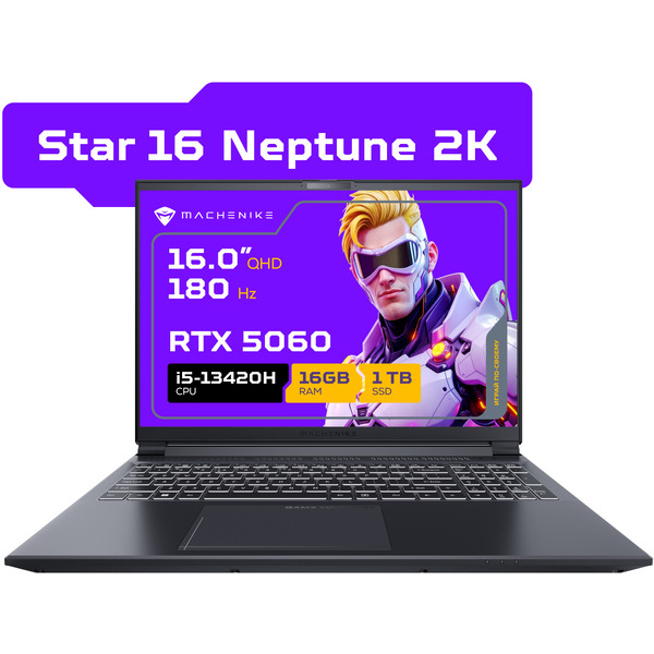 Игровой ноутбук Machenike Star 16 Neptune 2K JJ00G100PRU