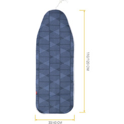 Чехол для гладильной доски металлизированный Нausmann Cosmic HM-1343-BG (синий)