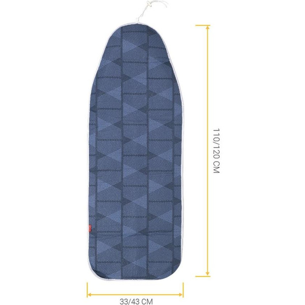 Чехол для гладильной доски металлизированный Нausmann Cosmic HM-1343-BG (синий)