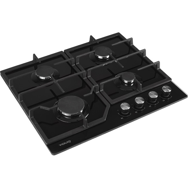 Варочная панель газовая YOUQ YQHG 60400GC01 BL