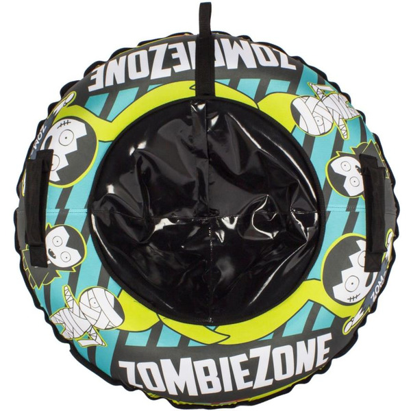 Тюбинг-ватрушка Snowstorm BZ-90 Zombiezone / W112865 (90см, зеленый/черный)