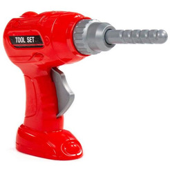 Шуруповёрт игрушечный Полесье №1 (красный) 90478