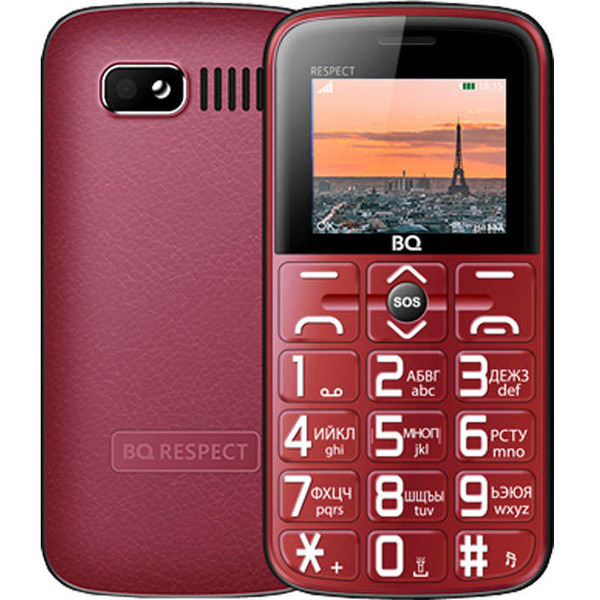 Мобильный телефон BQ-Mobile BQ-1851 Respect (красный)