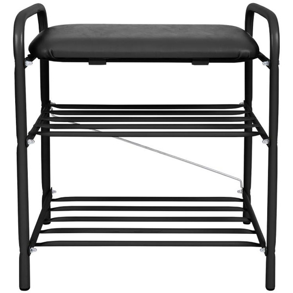 Банкетка NIKA Б1-1/Ч (черный матовый)