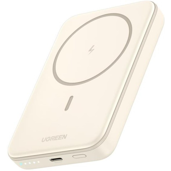 Внешний аккумулятор Ugreen PB561-25208 20W 10000mAh Magnetic Wireless Beige