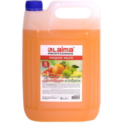 Мыло жидкое LAIMA PROFESSIONAL Грейпфрут и Лайм 601432 5л
