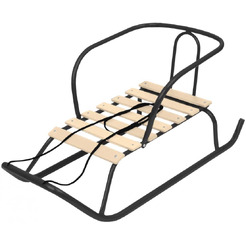 Санки Ника Ветерок 1 В1 (черный)