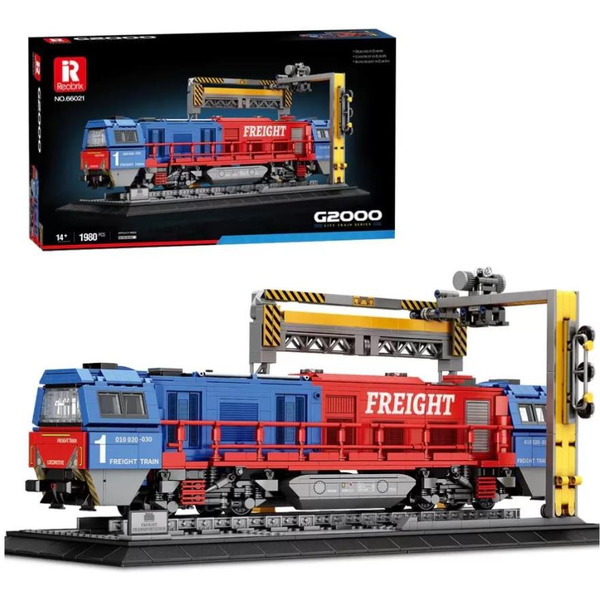 Конструктор Reobrix Грузовой поезд 66021